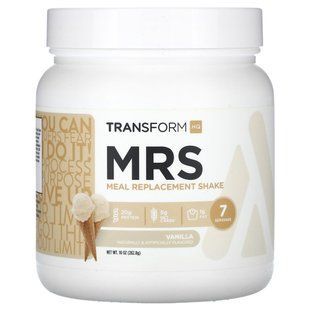 TransformHQ, MRS, коктейль-замінник, ваніль, 282,8 г (10 унцій)