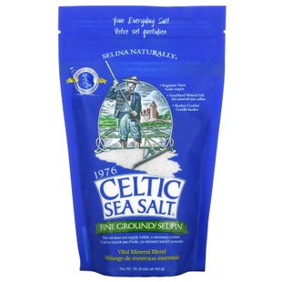 Измельченная смесь важнейших минералов, Celtic Sea Salt, 1 фунт (454 г) купить в Киеве и Украине