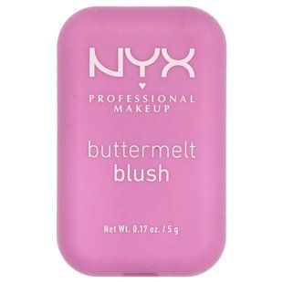 NYX Professional Makeup, Buttermelt Blush, 01 My Butta Half, 5 г (0,17 унции) купить в Киеве и Украине