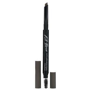 Automatic eyebrow pencil gray-brown.
