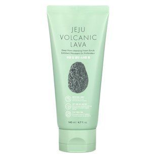 Foam scrub for deep pore cleansing