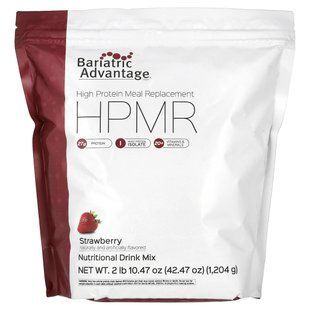 Bariatric Advantage, HPMR, High Protein Meal Replacement, Strawberry, 2 lb 10.47 oz (1,204 g) купить в Киеве и Украине