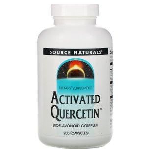 Активированный кверцетин Source Naturals (Activated Quercetin) 200 капсул купить в Киеве и Украине