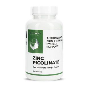Progress Nutrition, Zinc Picolinate, 60 caps купить в Киеве и Украине