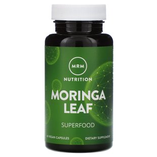 Моринга, Moringa, MRM, 600 мг, 60 вегетарианских капсул купить в Киеве и Украине