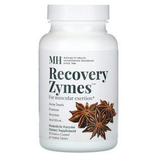 Michael's Naturopathic, Recovery Zymes, 90 Enteric-Coated pH Stable Tablets купить в Киеве и Украине
