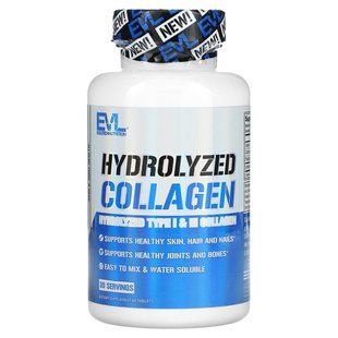 EVLution Nutrition, Hydrolyzed Collagen, 60 Tablets