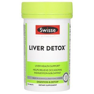 Витамины для детокса и печени Swisse (Liver Detox) 180 таблеток купить в Киеве и Украине