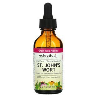 Зверобой Eclectic Institute (St. John's Wort) 1000 мг 60 мл купить в Киеве и Украине