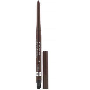 Eye pencil Exaggerate, shade 212 luxurious brown, Rimmel London, 0.28 g.