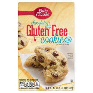 Betty Crocker, Смесь для печенья с шоколадной крошкой, без глютена, 19 унций (538 г) купить в Киеве и Украине