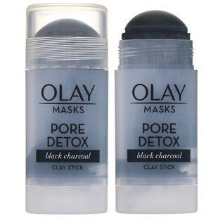 Глиняна маска-стік з чорним деревним вугіллям, Masks, Pore Detox, Olay, 48 г (1,7 унції)