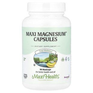 Maxi Health, Maxi Magnesium&trade; Capsules, 90 Maxicaps купить в Киеве и Украине
