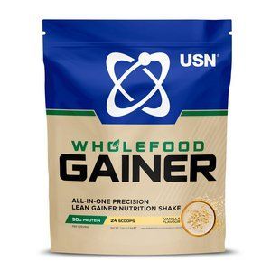USN, Wholefood Gainer, 1 kg, vanilla купить в Киеве и Украине