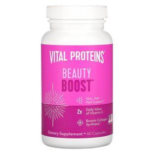 Препарат для волос, кожи и ногтей, Beauty Boost, Vital Proteins, 60 капсул купить в Киеве и Украине