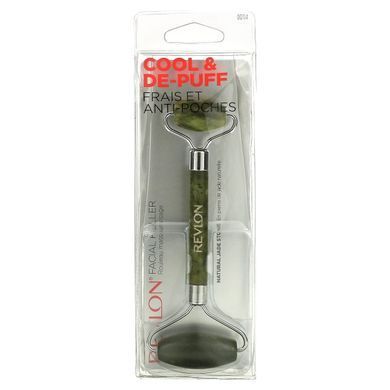 Roller for face, natural jade stone, Facial Roller, Natural Jade Stone, Revlon, 1 roller.