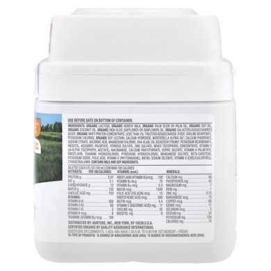 Organics Happy Baby, Молочна суміш з залізом, Рівень 1, з народження до 12 місяців, Happy Family Organics, 595 г (21 oz)