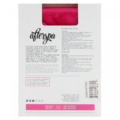 Magic reusable makeup remover cloth, AfterSpa, 1 cloth.