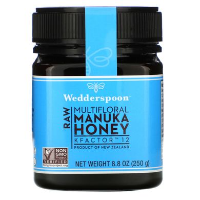 Мед Манука Wedderspoon (Raw Manuka Honey Organic) 250 м