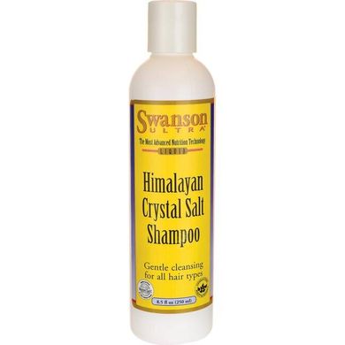 Гімалайський шампунь з кришталевої сіллю, Himalayan Crystal Salt Shampoo, Swanson, 250 мл