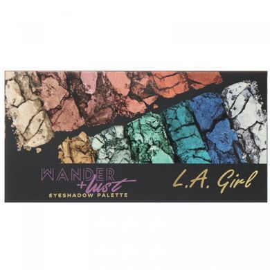 Палітра тіней для повік Wanderlust, L.A. Girl, 1 г (кожен відтінок)
