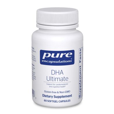 Омега 3 ДГК Pure Encapsulations (DHA Ultimate) 60 капсул