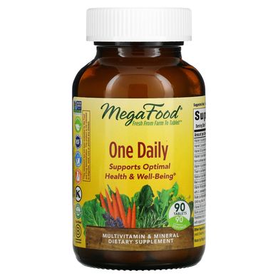 MegaFood, One Daily Multivitamin, 90 Tablets