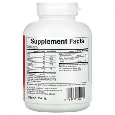 Поліглікомплекс ультра заспокійливий Natural Factors (PGX) 820 мг 120 капсул