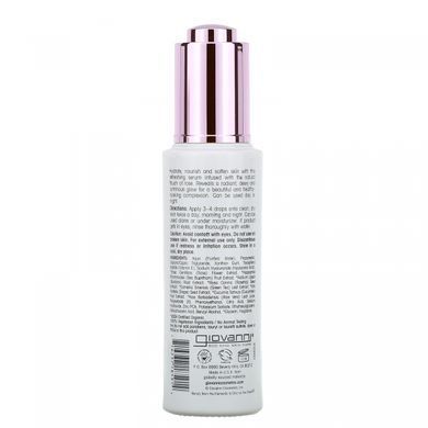Зволожуюча сироватка для обличчя, троянда, Hydrating Facial Serum, Rose, Giovanni, 47 мл