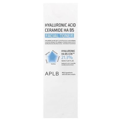 APLB, Hyaluronic Acid Ceramide HA B5 Facial Toner, 5.41 fl oz (160 ml)