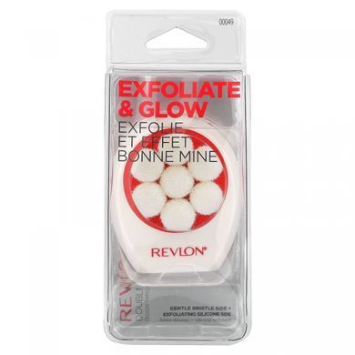 Revlon, Двостороння очищаюча щітка, ефект, що відлущує, і сяйво, 1 кисть