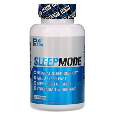 EVLution Nutrition, SleepMode, натуральное средство для улучшения сна, 60 капсул купить в Киеве и Украине