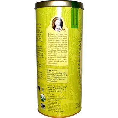 Чай от живота, пакетики с натуральным фенхелем, без кофеина, Heather's Tummy Care, 45 пакетиков, 8.82 унций (250 г) купить в Киеве и Украине