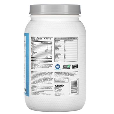 Xtend Pro, сироватковий ізолят, ванільне морозиво, Scivation, 1,78 фунта (810 г)