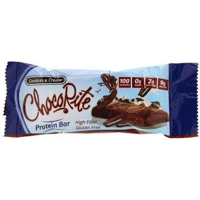 "ChocoRite", белковые батончики со вкусом молочного коктейля с шоколадным печеньем, HealthSmart Foods, Inc., 16 батончиков по 1,2 унции (34 г) купить в Киеве и Украине