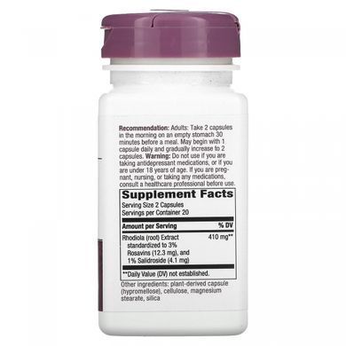 Enzymatic Therapy, Энергия родиолы, 40 растительных капсул купить в Киеве и Украине