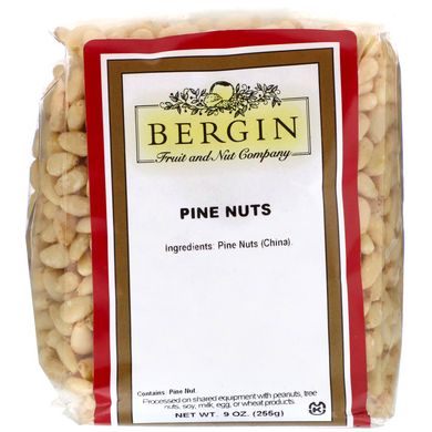 Горіхи кедрові Bergin Fruit and Nut Company (Pine Nuts) 255 г