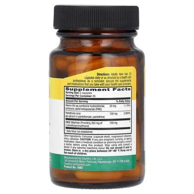 Dimethylaminoethanol Cofermented Country Life (DMAE) 350 mg 50 capsules
