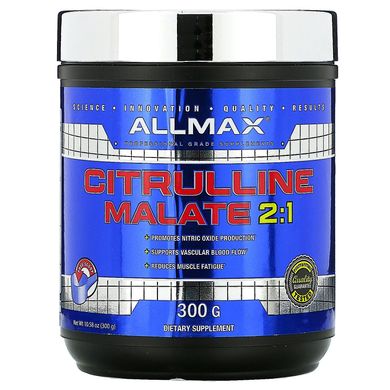 Цитрулін + Малат, 2: 1, ALLMAX Nutrition, 10,58 унц (300 г)