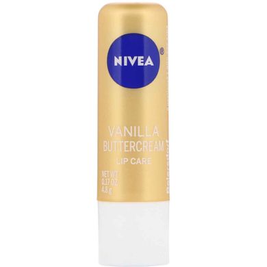 Догляд за губами, ванільна вершкова олія, Nivea, 0,17 унції (4,8 г)