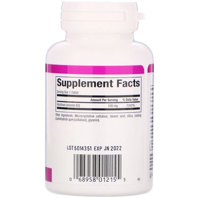 Рибофлавін вітамін B2 Natural Factors (Riboflavin Vitamin B2) 100 мг 90 таблеток