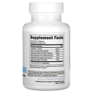 TransformHQ, Everyday Burn, 56 Capsules
