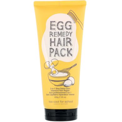Маска для волосся Too Cool for School (Egg Remedy Hair Pack) 200 г