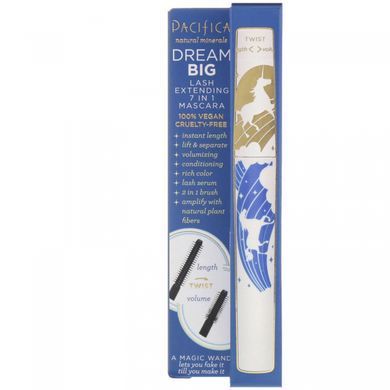 Dream Big, lengthening mascara 7-in-1, black magic, Pacifica, 0.25 oz (7.1 g)
