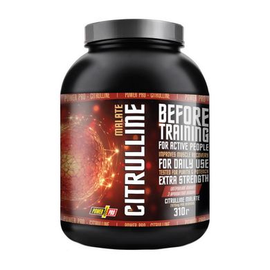 Citrulline Malate Power Pro 310 g з ароматом яблука купить в Киеве и Украине