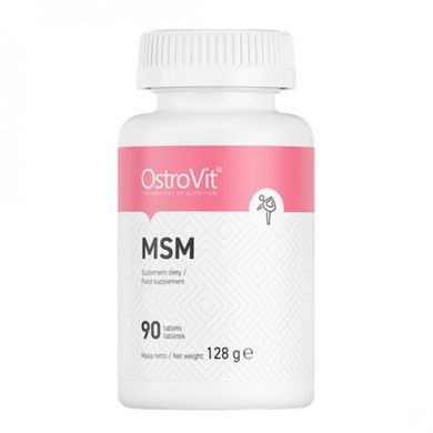 МСМ (метілсульфонілметан), MSM, OstroVit, 90 таблеток