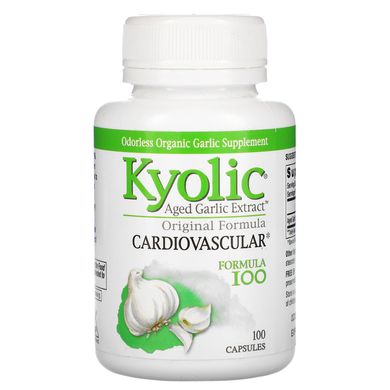 Часник екстракт Формула 100 Kyolic (Aged Garlic Extract) 100 кап
