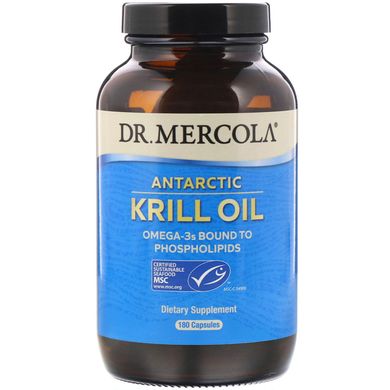 Масло криля арктичного Dr. Mercola (Krill Oil) 500 мг 180 капсул