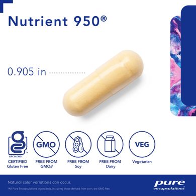 Мультивітаміни/мінерали Pure Encapsulations (Nutrient 950) 90 капсул