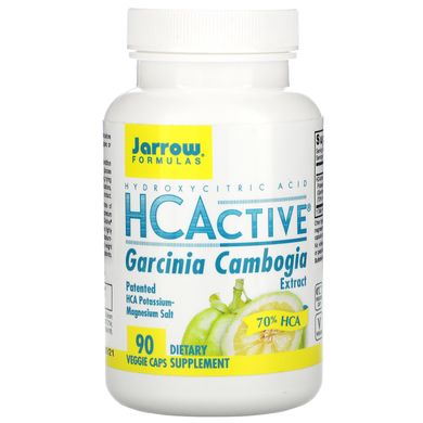 Екстракт гарцинії камбоджійської Jarrow Formulas (HCActive Garcinia Cambogia Extract) 90 капсул